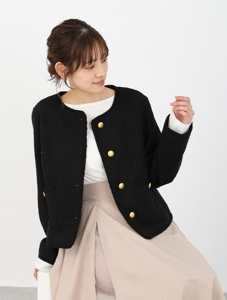 ACOCO　LOVELESS ノーカラーツィードジャケット 2352-62D7341145__L_1000x.jpg?v