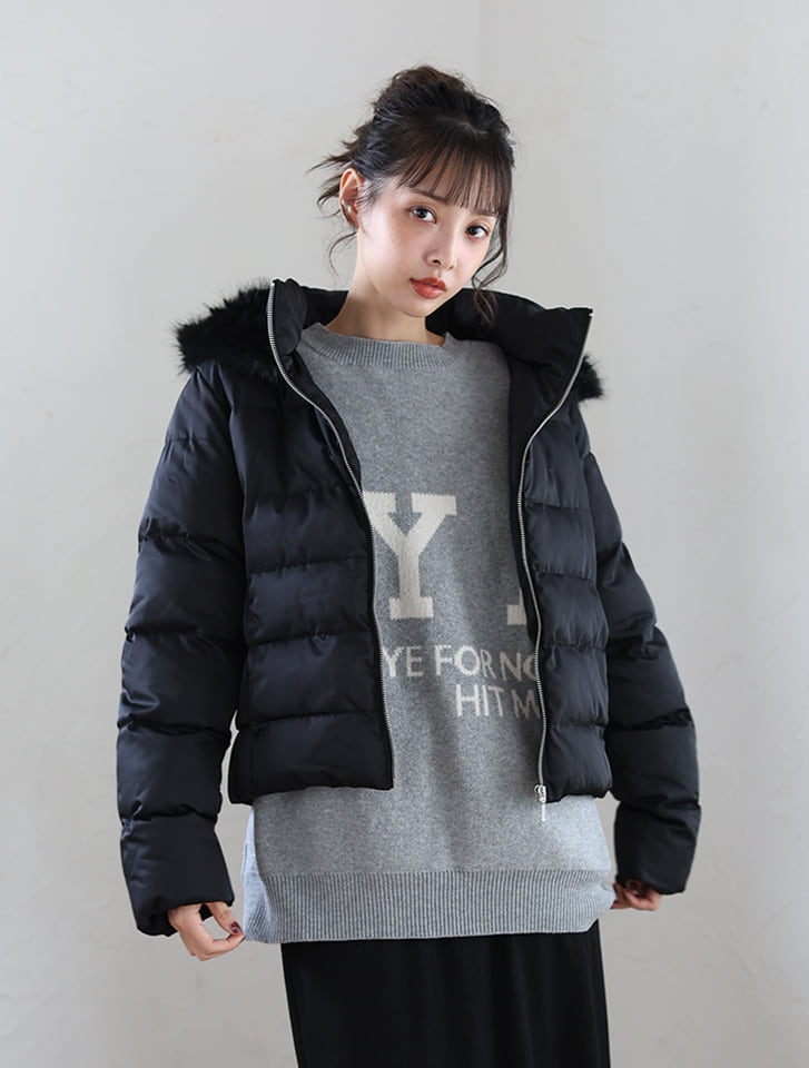 fifth 【kannaセレクト】前後2wayオーバーサイズロゴニット