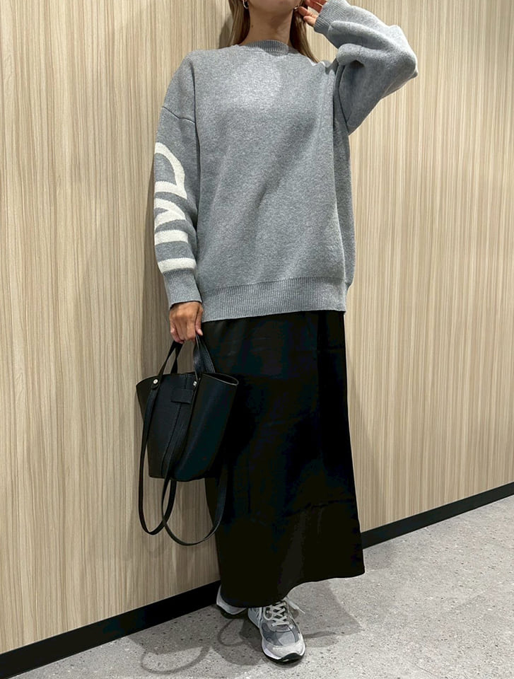 【未使用】ドゥーズィエムクラス アゼワイドスムースニット オーバーサイズ Deuxieme Classe（ドゥーズィエムクラス）の「Lily Linen アゼ