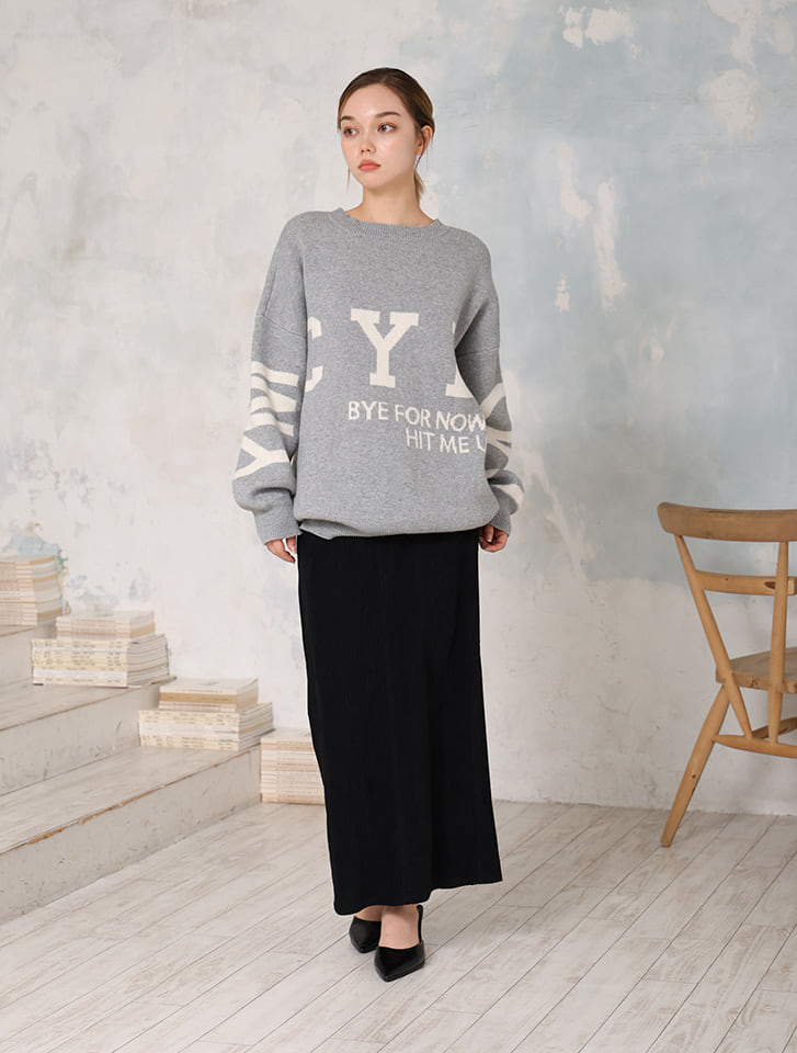 fifth 【kannaセレクト】前後2wayオーバーサイズロゴニット | 人気