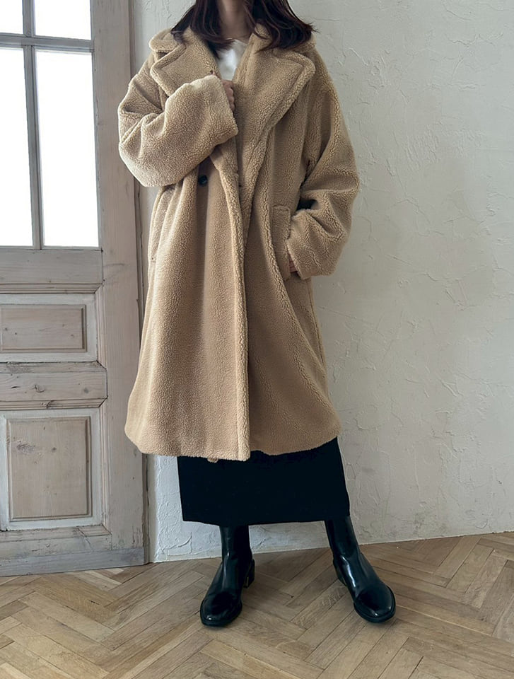 fifth 【U150サイズあり】ボアロングコート | 人気レディース