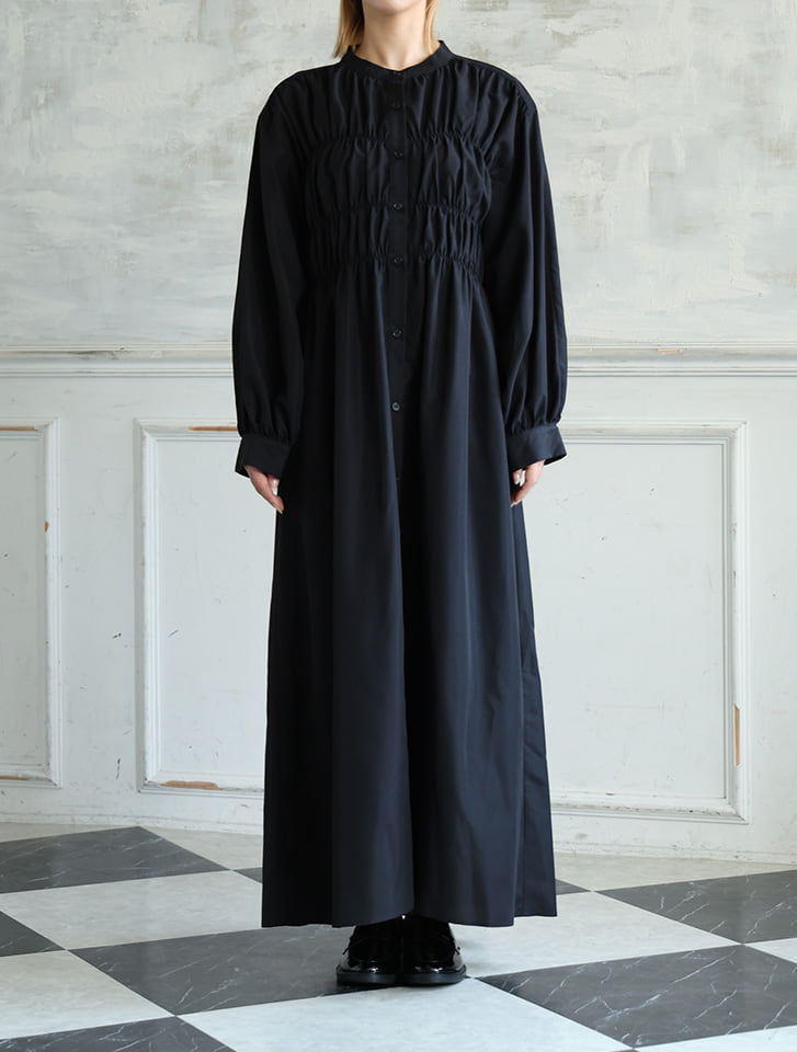 fifth 【U150サイズあり】ビスチェデザイン長袖ワンピース | 人気