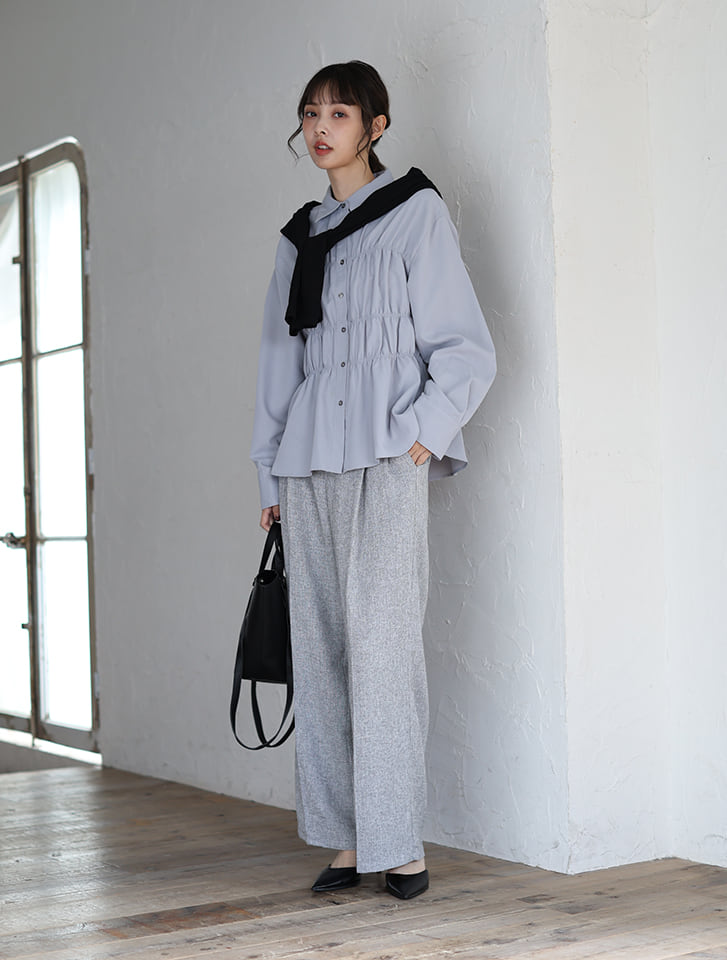 fifth 【kannaセレクト】ビスチェデザイン長袖シャツ | 人気レディース