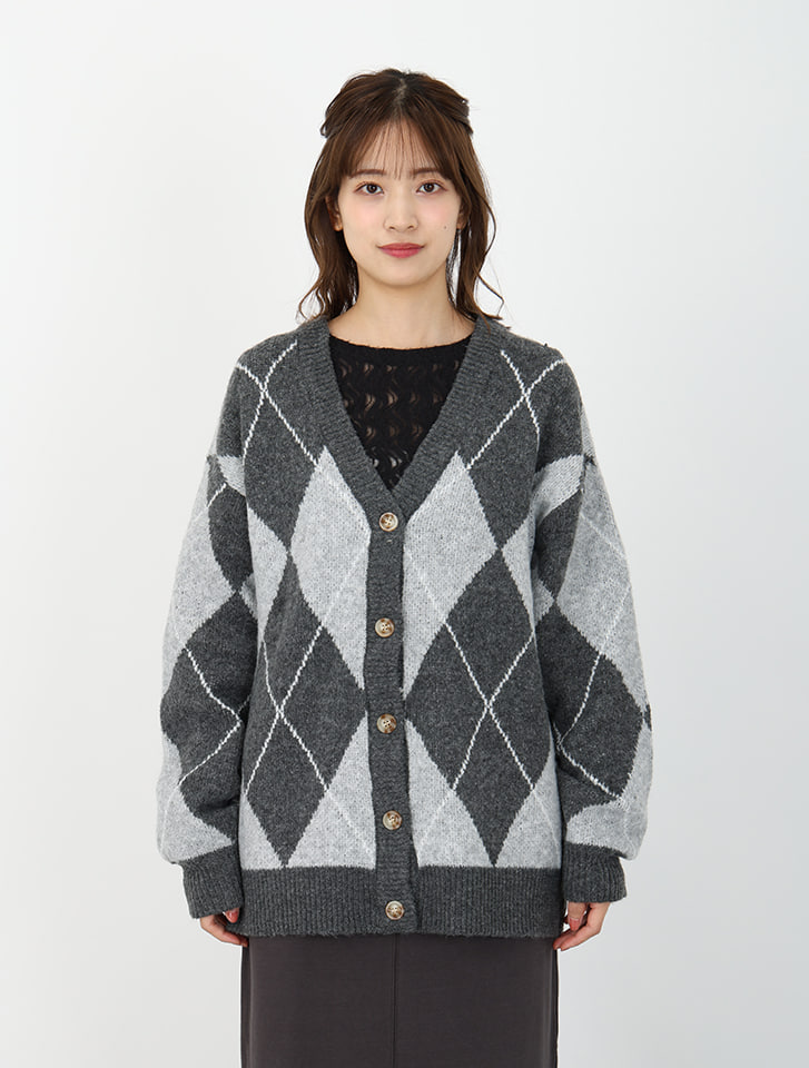 古着 ファビアナフィリッピ袖切替バックル付カーディガングレー 古着 ファビアナフィリッピ袖切替バックル付カーディガングレー