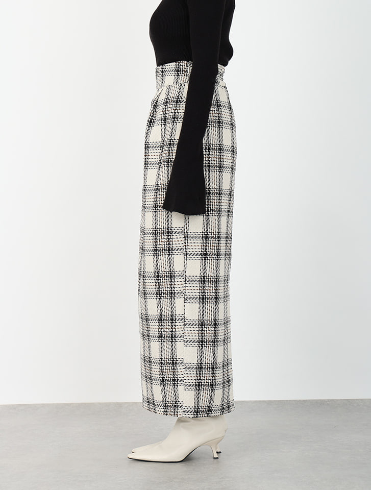 fifth 【kanaセレクト】 【U150サイズあり】チェック柄バックスリット