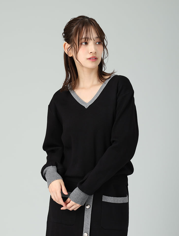 fifth 配色ニットセットアップ | 人気レディースファッション通販