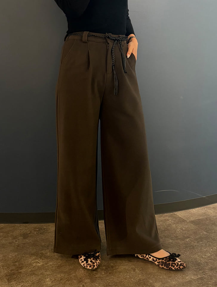 【M・L展開あり】裏起毛パンツ