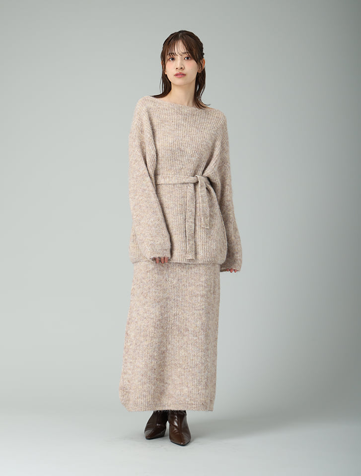 fifth 【タイ付き】ニットセットアップ | 人気レディースファッション