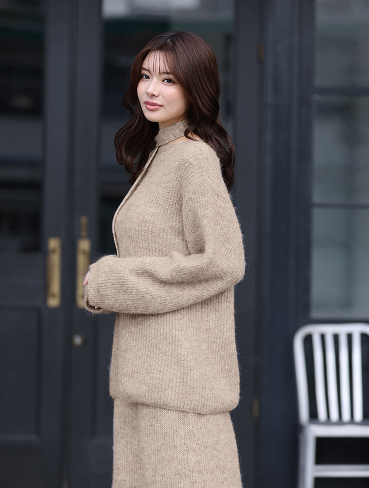 fifth 【タイ付き】ニットセットアップ | 人気レディースファッション