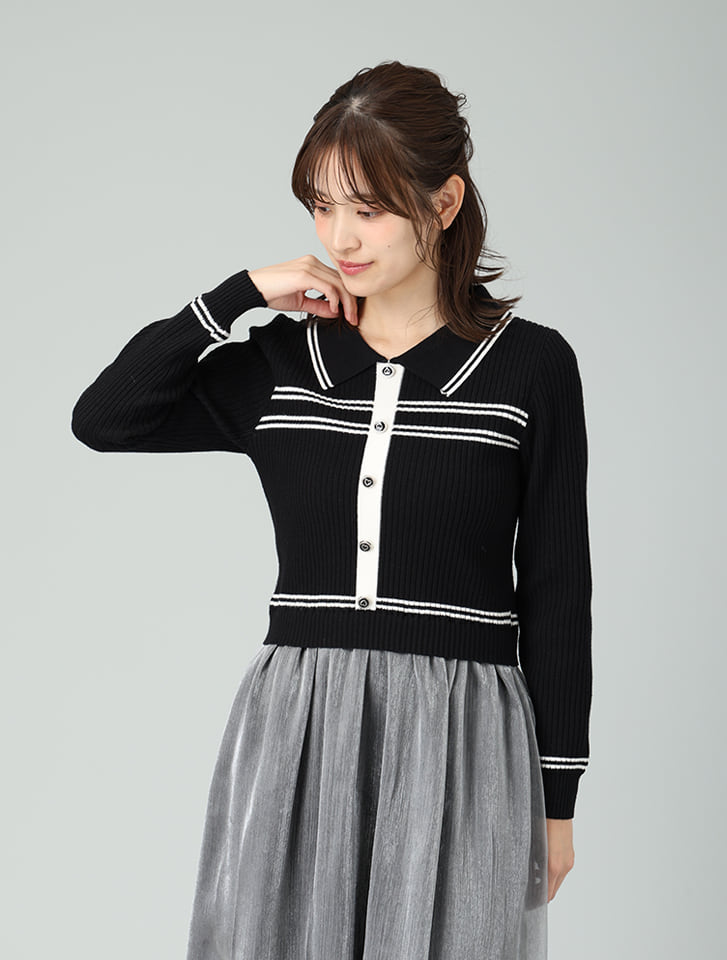 fifth ドッキングポロニットワンピース | 人気レディースファッション