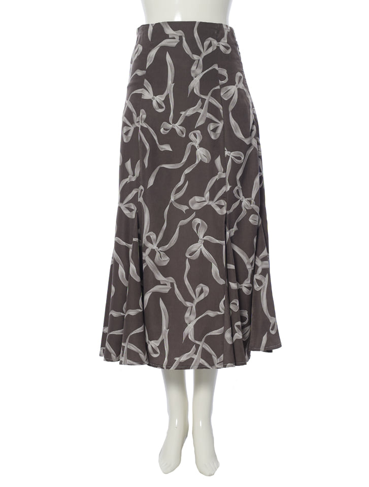 fifth リボンプリントマーメイドスカート | 人気レディース