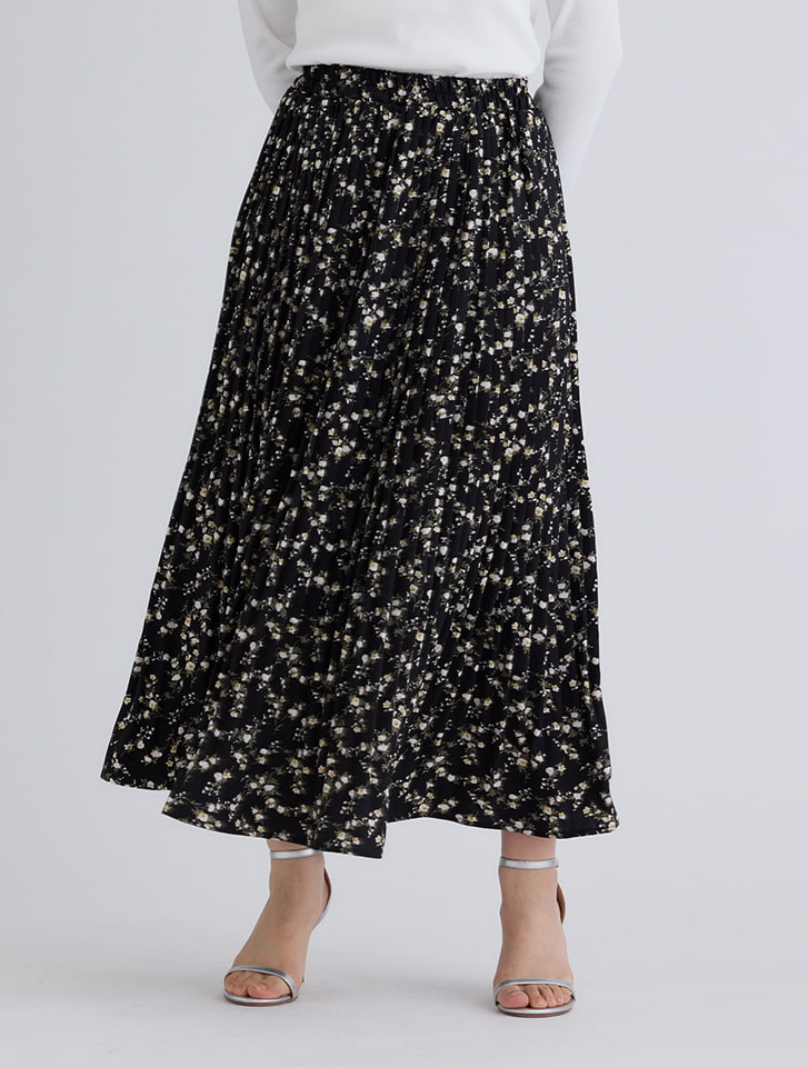 fifth フラワープリントプリーツスカート | 人気レディース