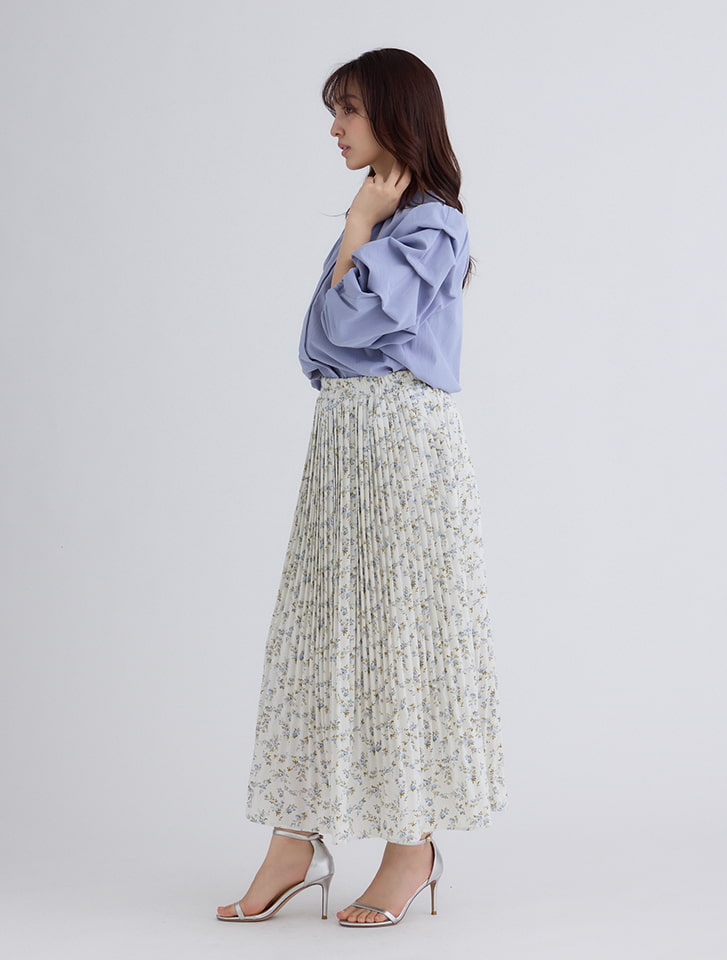 fifth フラワープリントプリーツスカート | 人気レディース