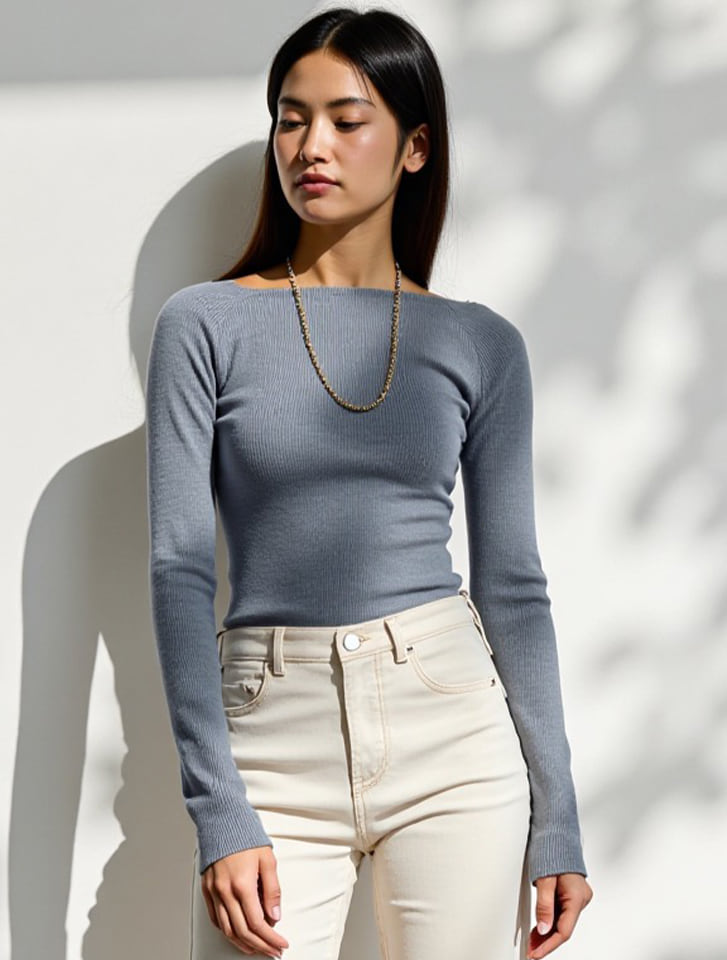 fifth ラメリブオフショルトップス | 人気レディース