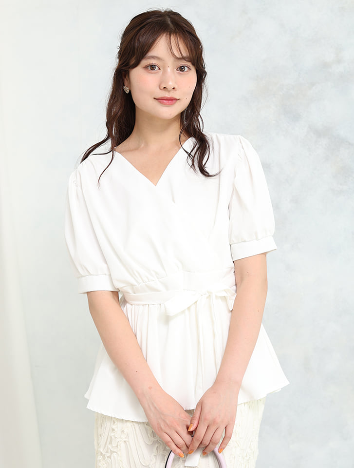 Uhr Cachecoeur Tunic Dress　カシュクール　ペプラム　綿 Uhr Cachecoeur Tunic Dress カシュクール ペプラム 綿 - メルカリ