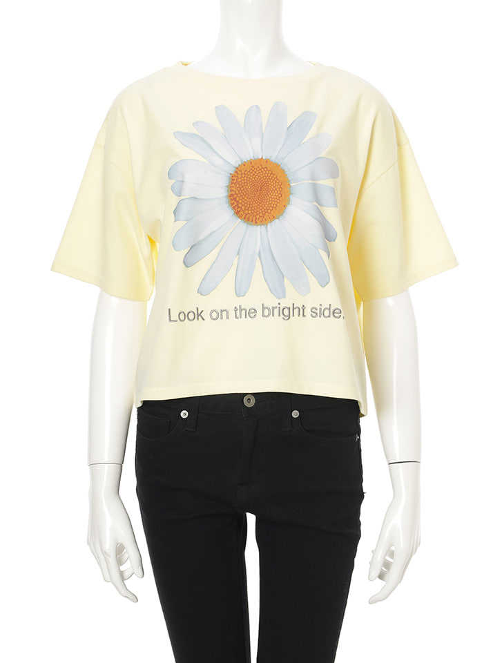 fifth ビッグフラワープリントTシャツ | 人気レディース