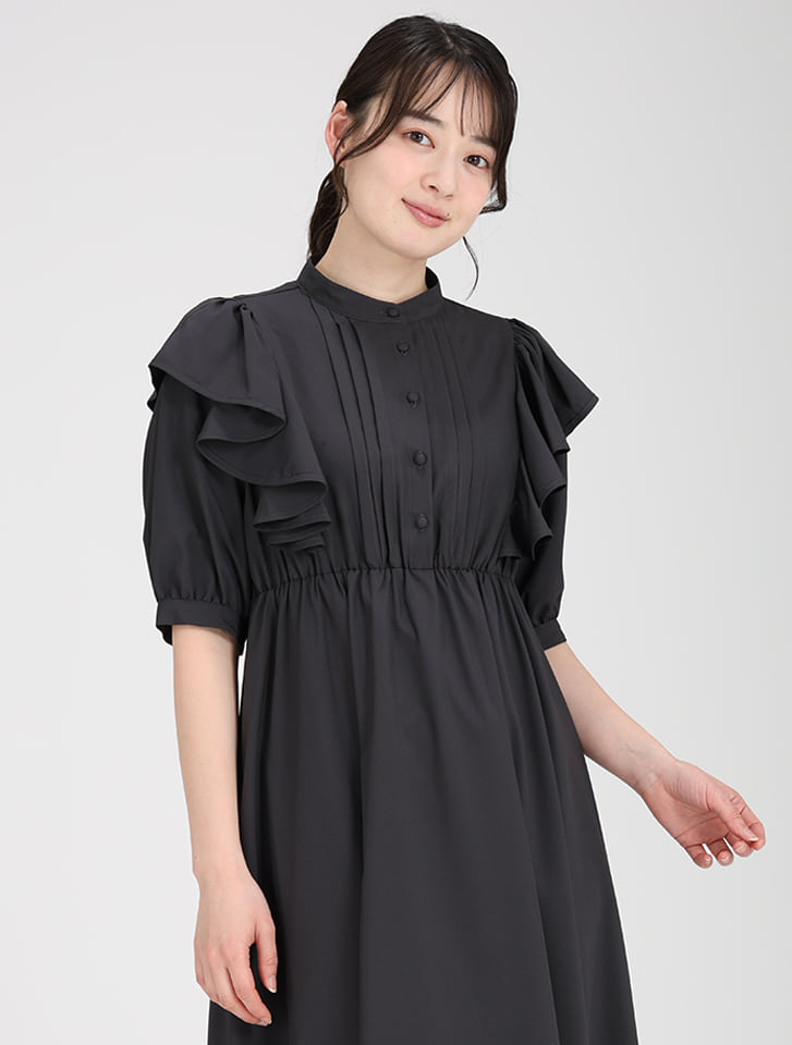 フリルちぇっくわんぴ ワンピース Hauls Hauls（ハウルズ）の「フリルちぇっくリボンわんぴ（ワンピース