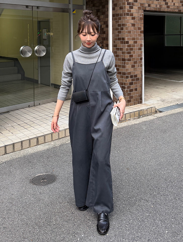 fifth 【とらまめセレクト】ウエスト切替タックオールインワン | 人気