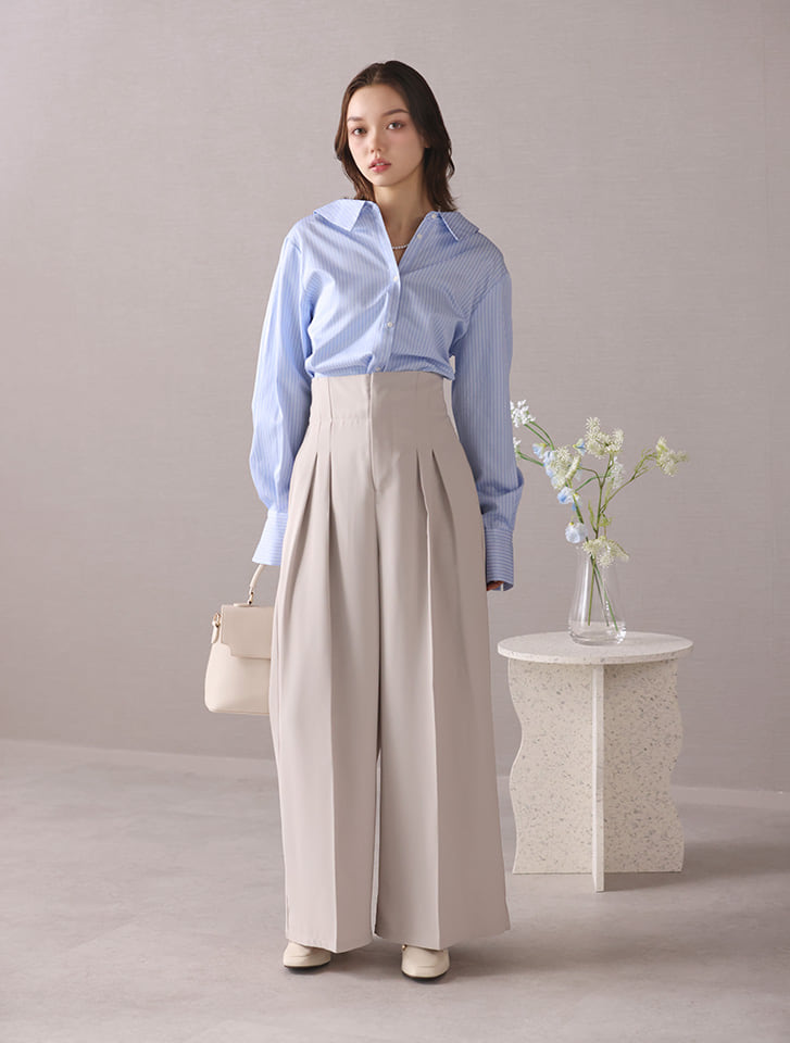 fifth 【cestmignon_mauセレクト】バック2wayロングカフスストライプ