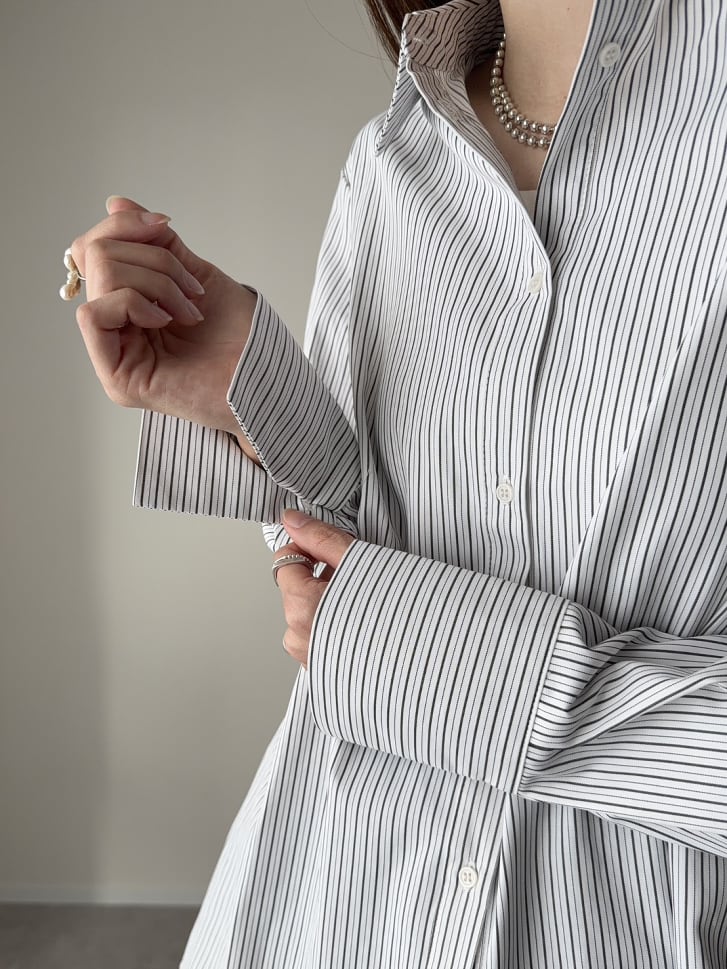 fifth 【cestmignon_mauセレクト】バック2wayロングカフスストライプ