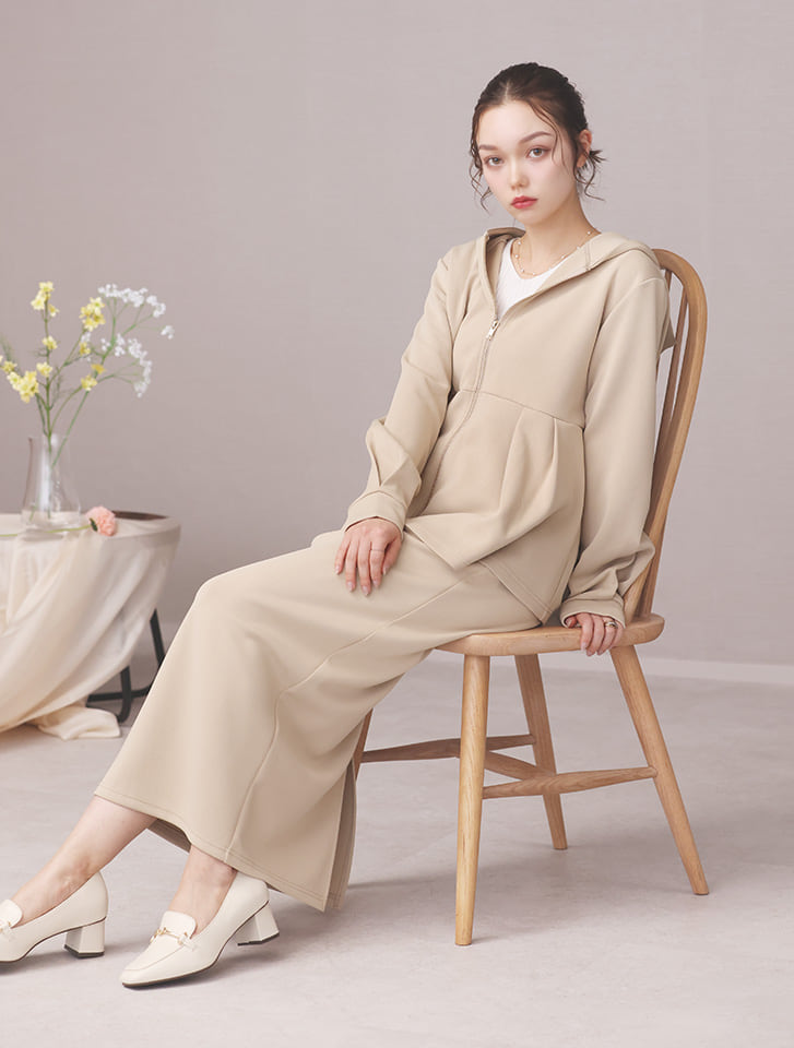 fifth 【SETUP対応】フード付きジップパーカー | 人気レディース