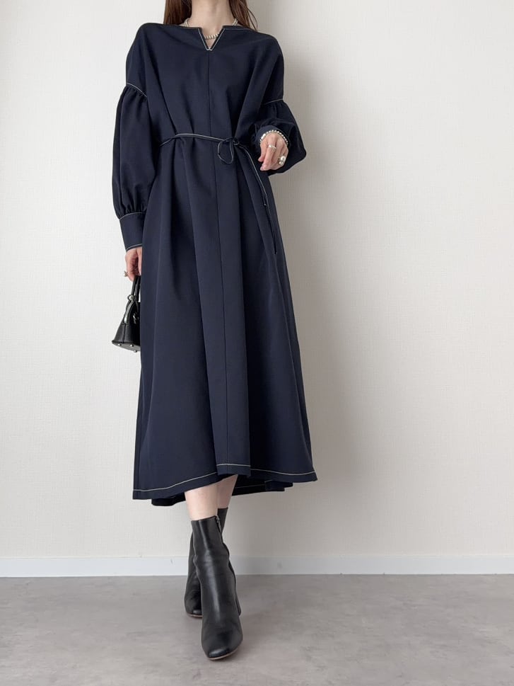 fifth 【cestmignon_mauセレクト】【U150サイズあり】配色ステッチ
