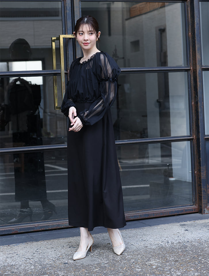 fifth 【2点セット】2wayブラウス付きキャミワンピース | 人気