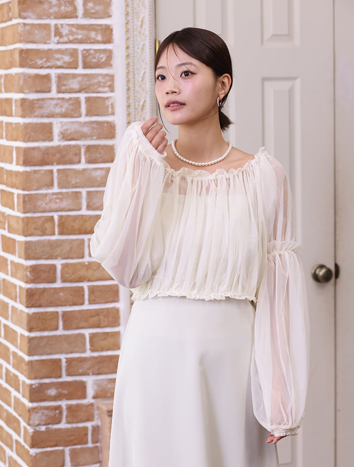 fifth 【2点セット】2wayブラウス付きキャミワンピース | 人気