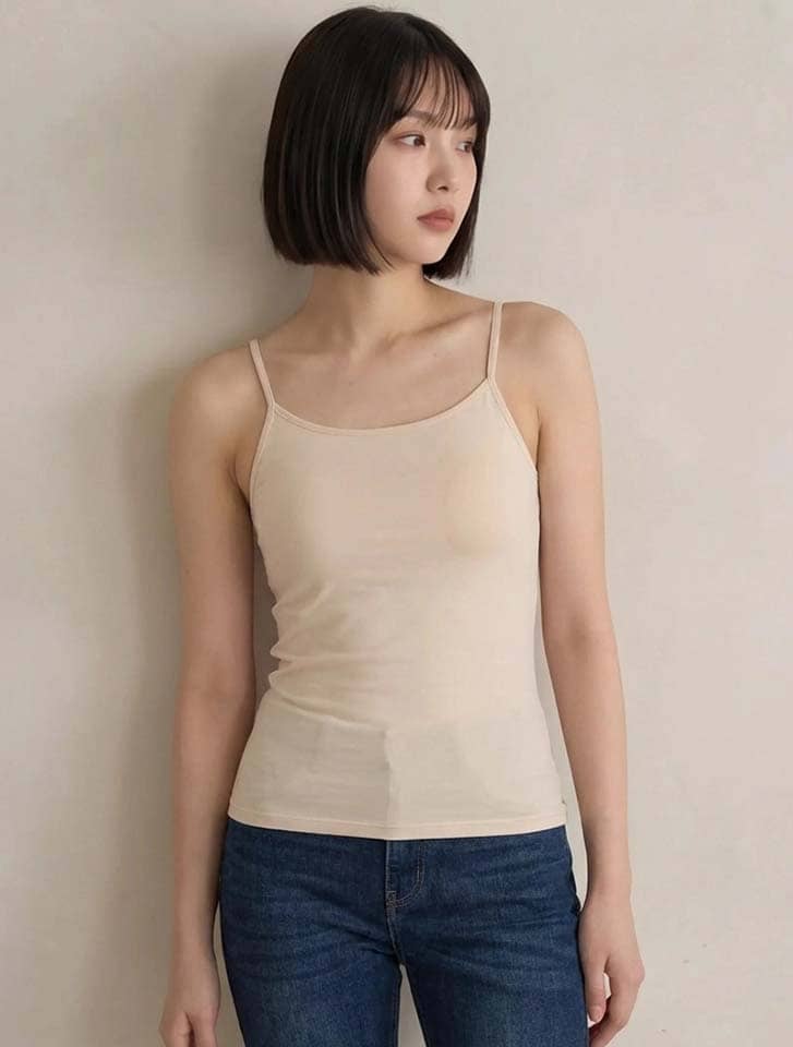 【接触冷感×抗菌防臭】カップ付きキャミソール