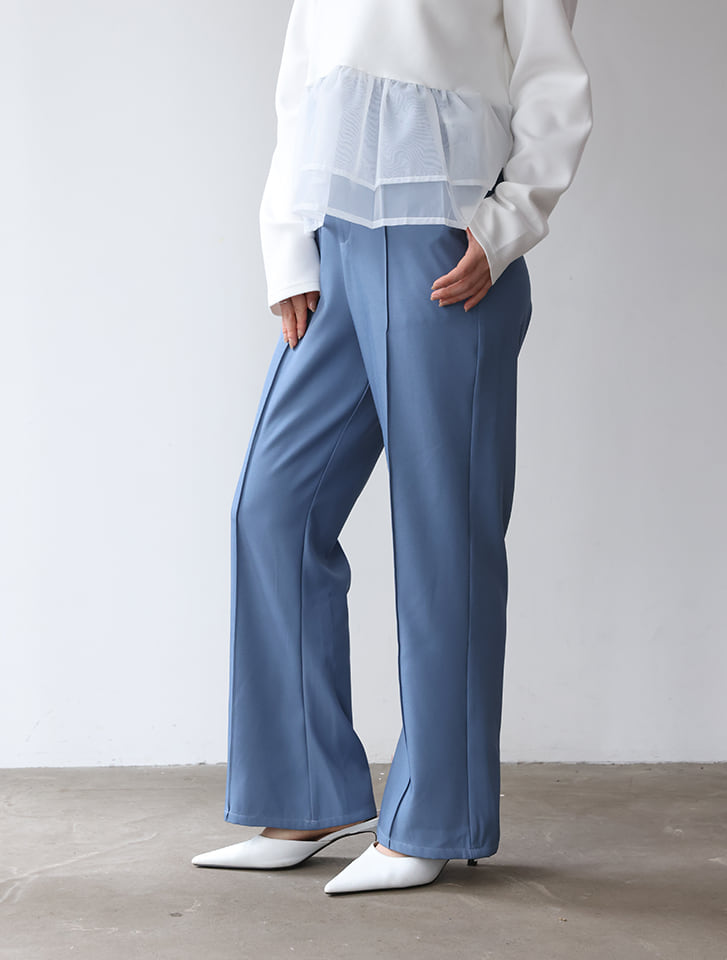 ハイウエストフレアパンツ