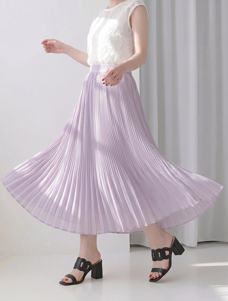 fifth 消しプリーツロングスカート | 人気レディースファッション通販