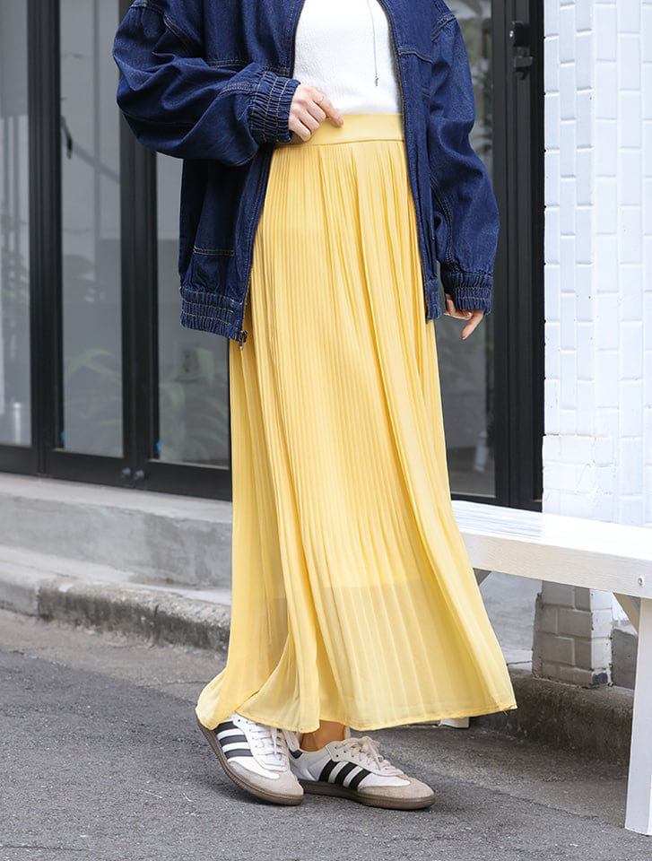 fifth 消しプリーツロングスカート | 人気レディースファッション通販