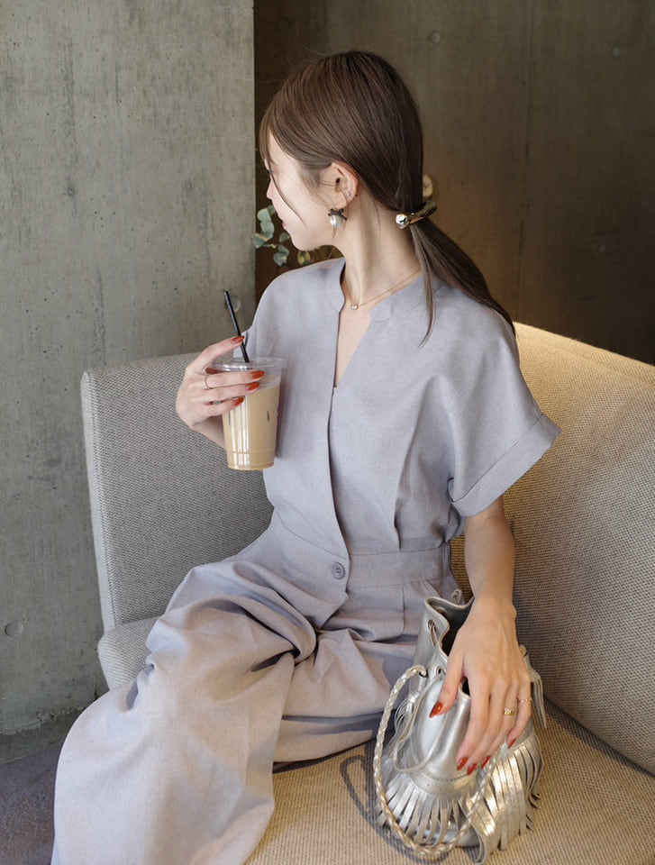 fifth 【kannaセレクト】カシュクールオールインワン | 人気レディース