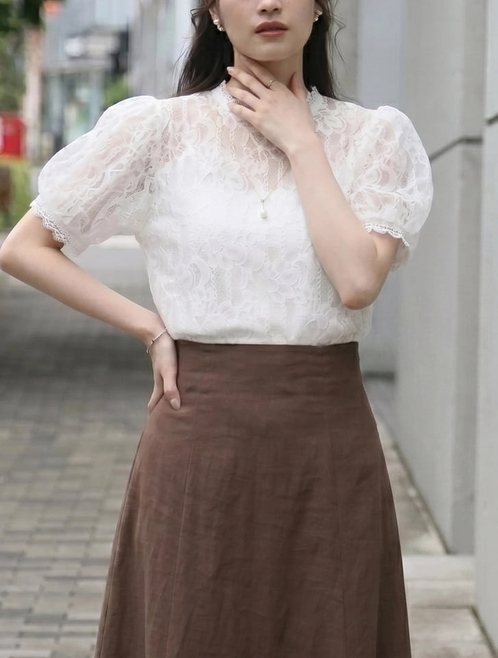 fifth レース半袖ブラウス | 人気レディースファッション通販 fifth store