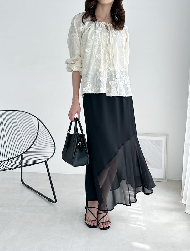 アンティークレースブラウス fl5 franche lippee - アンティークレース 