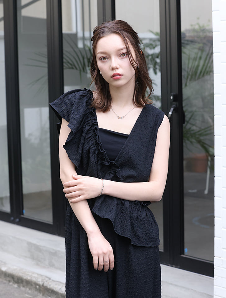 fifth 【manaodaysセレクト】マルチウェイシャーリングオールインワン