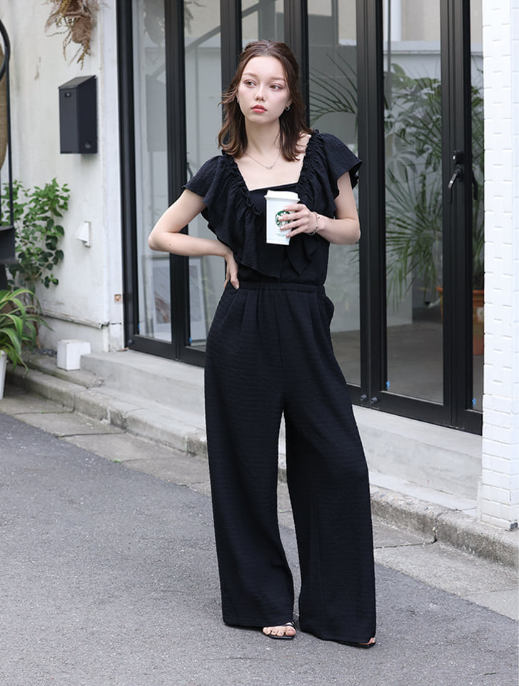fifth 【manaodaysセレクト】マルチウェイシャーリングオールインワン 