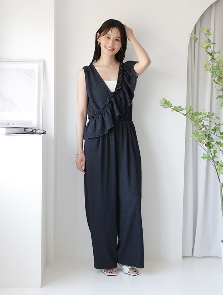 fifth 【manaodaysセレクト】マルチウェイシャーリングオールインワン