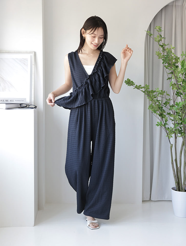 fifth 【manaodaysセレクト】マルチウェイシャーリングオールインワン
