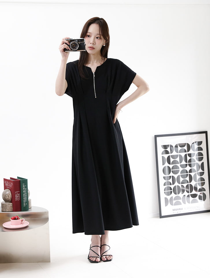 fifth 【manaodaysセレクト】 前後2wayウエストタックワンピース