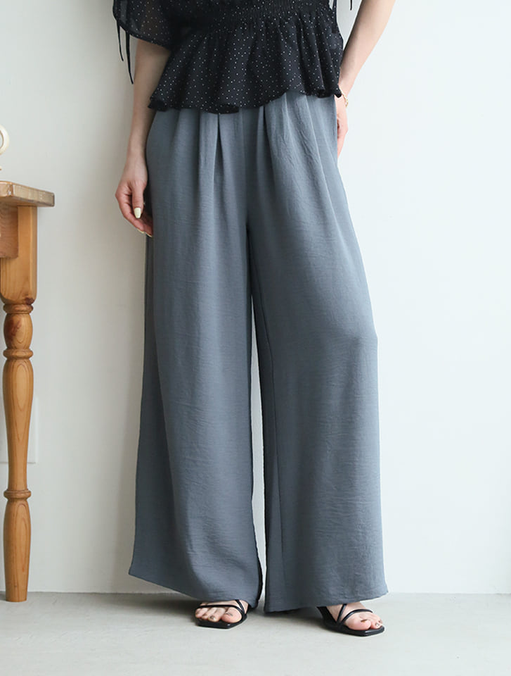 fifth 【kokoセレクト】ドロスト付きフェイクボタンリラックスパンツ