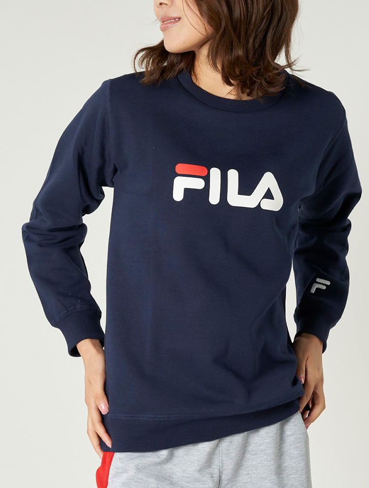 FILA 裏起毛スウェットトップス | 人気レディースファッション通販