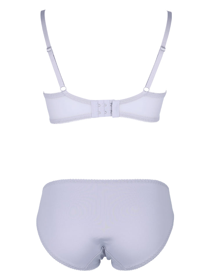 izumi BODY LABO 丸胸レーシィブラ＆ショーツセット（ワイヤー