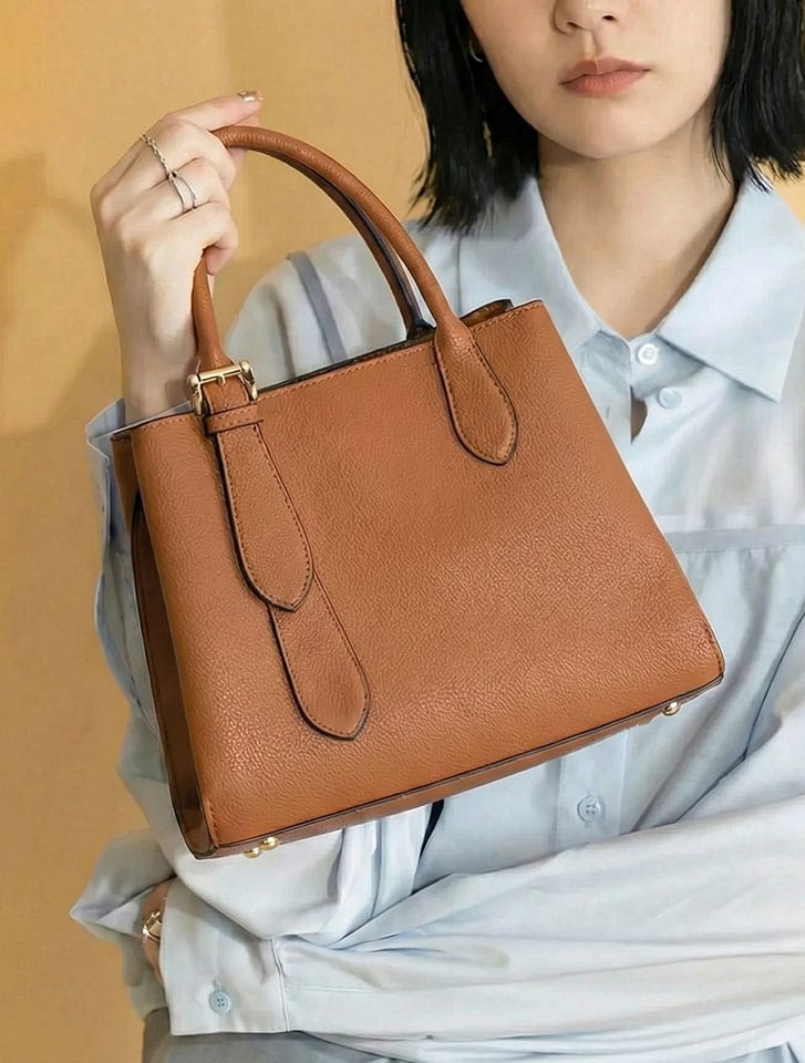 Edit Sheen ワンサイドベルトハンドルハンドバッグ | 人気レディース