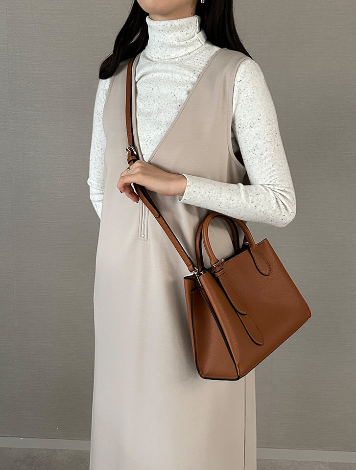 値下げ中【美品】　SELENT ETHER ブラウン ナイロン ハンドバッグ ALL BAGS – SELENT ETHER_Japan