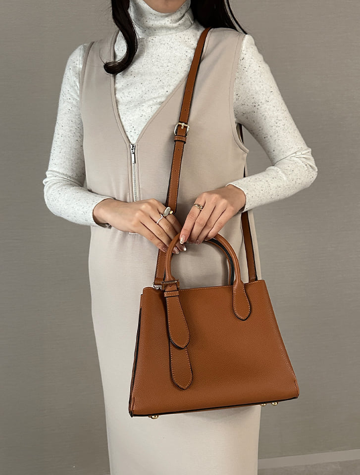 Edit Sheen ワンサイドベルトハンドルハンドバッグ | 人気レディース