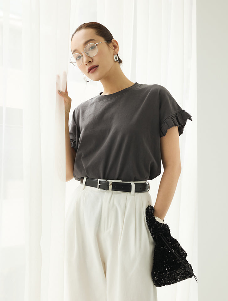 【美品】コールハーン　ブラック　黒　スタッズ　レザー　フリンジ　ハンドバッグ JIMMY CHOO ジミーチュウ スネークゴールドスタッズ
