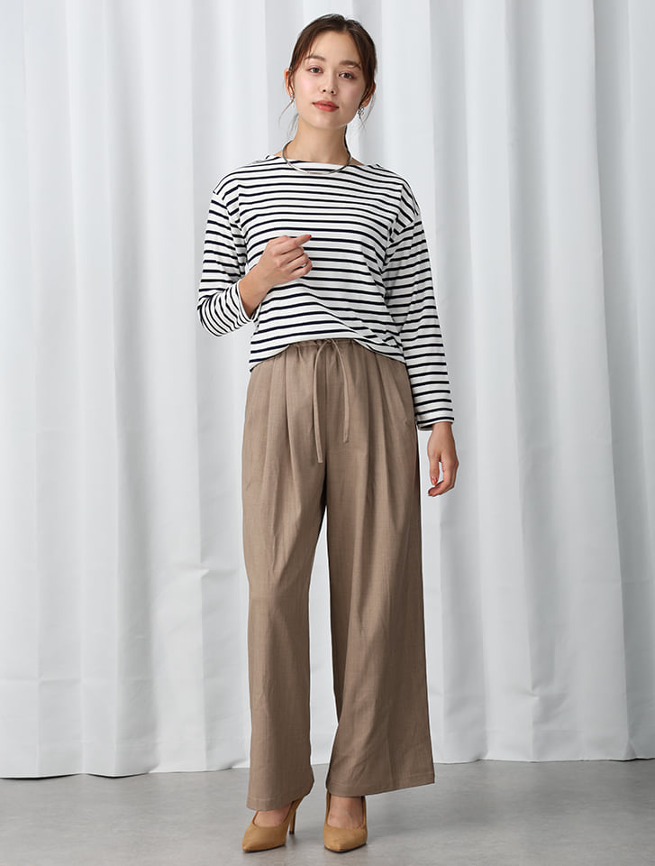 Edit Sheen ボートネックボーダープルオーバー | 人気レディース