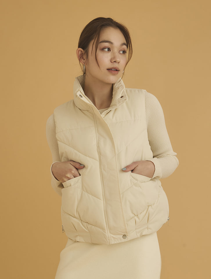 Edit Sheen サイドタックリブニット | 人気レディースファッション通販