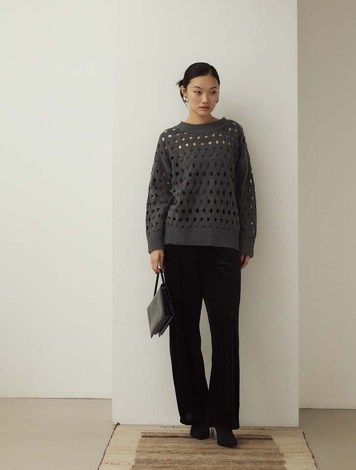 ラインベロアショートフーディー バイカラーコードベロアワイドパンツ ダーリッチラインベロアショートフーディバイカラーコードベロア